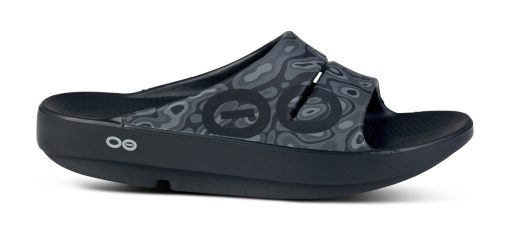 Men's OOahh Sport Slide Sandal - Black Water Camo - Image 2