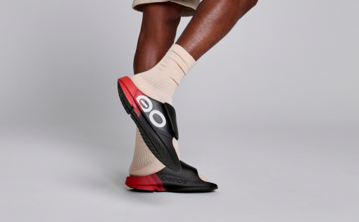 Men's OOahh Sport Flex Sandal - Fire Rally - Image 3