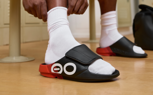 Men's OOahh Sport Flex Sandal - Fire Rally - Image 4